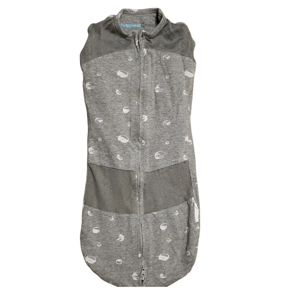 Happiest Baby‎ Gray Gender Neutral Sleep Sack SZ:S